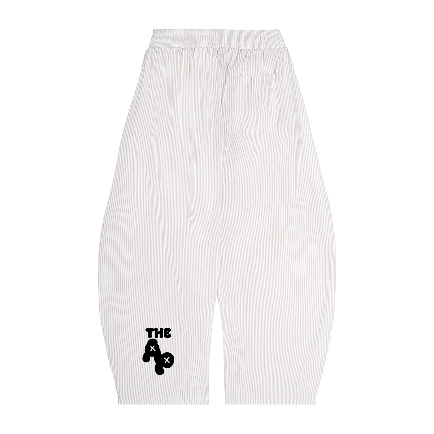 Striped Lounge Barrel Pants - The Rebirth