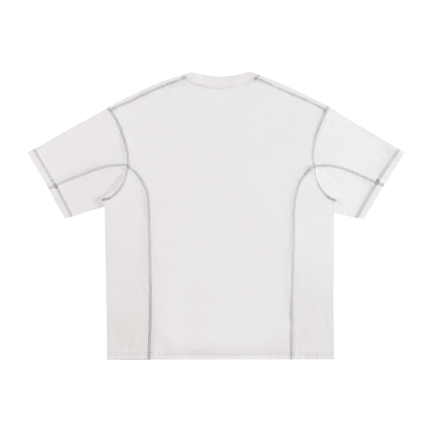 Contrast-Stitched Cotton T-Shirt