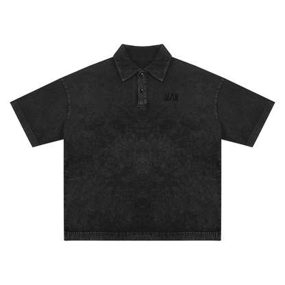 Heavyweight Polo T-Shirt - The Rebirth
