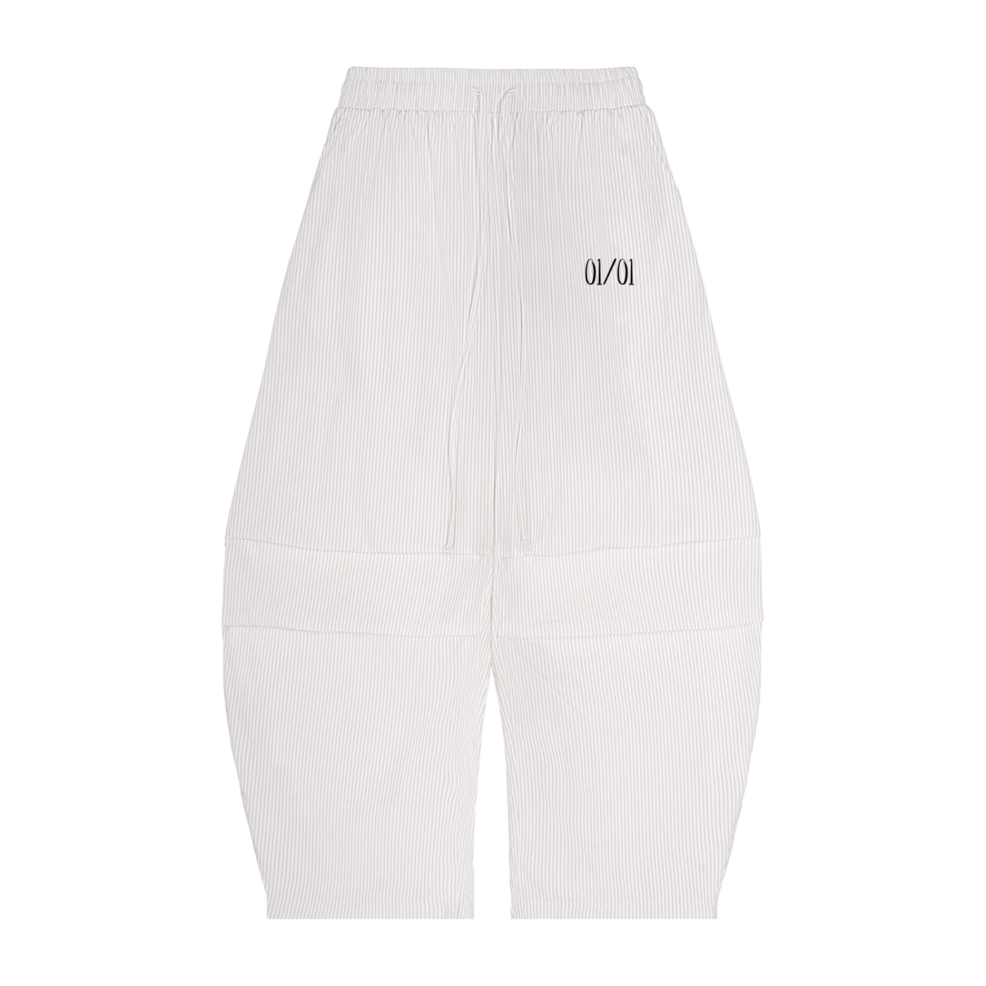 Striped Lounge Barrel Pants - The Rebirth