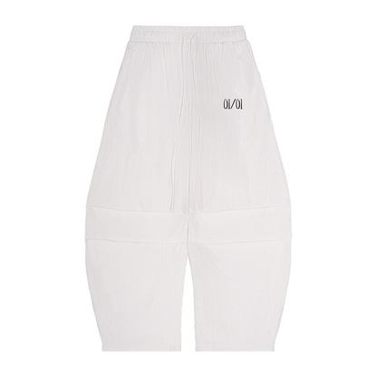 Striped Lounge Barrel Pants - The Rebirth