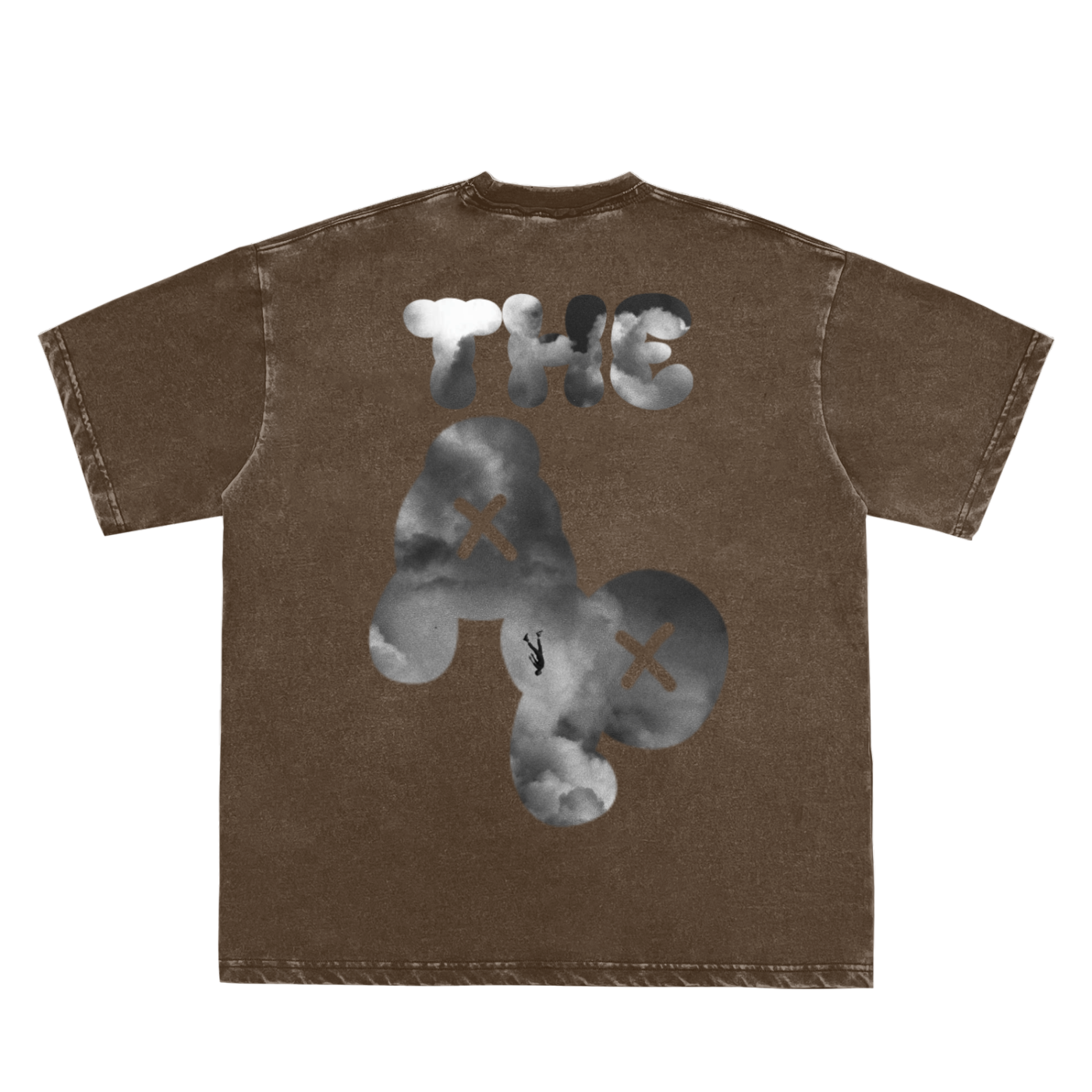 The AP Big Graphic Heavyweight Tee - Cloud Fall