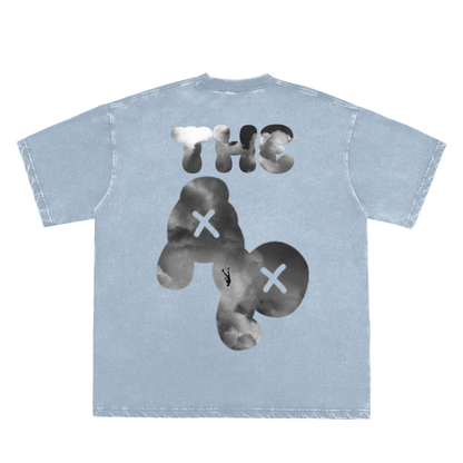 The AP Big Graphic Heavyweight Tee - Cloud Fall