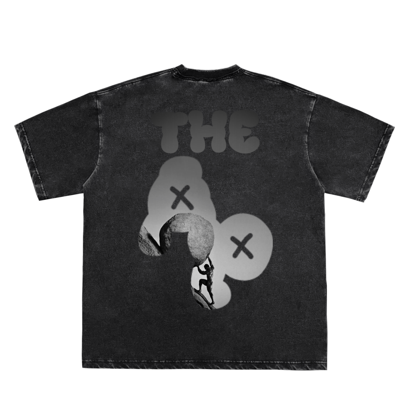 The AP Big Graphic Heavyweight Tee - Pushing Boulders