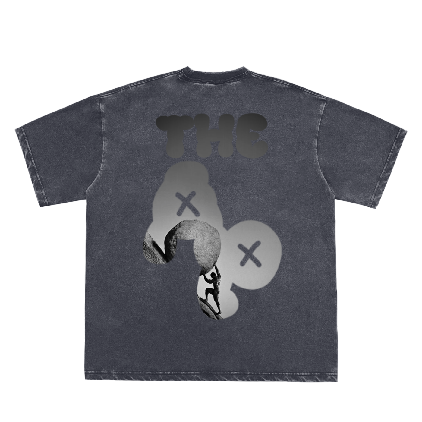 The AP Big Graphic Heavyweight Tee - Pushing Boulders