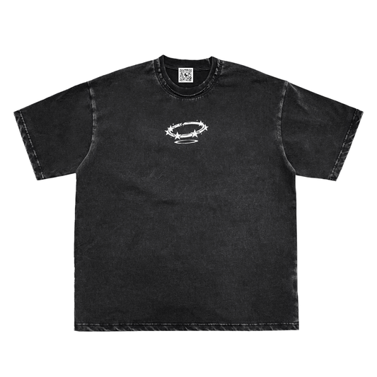 The AP Big Graphic Heavyweight Tee - Cloud Fall