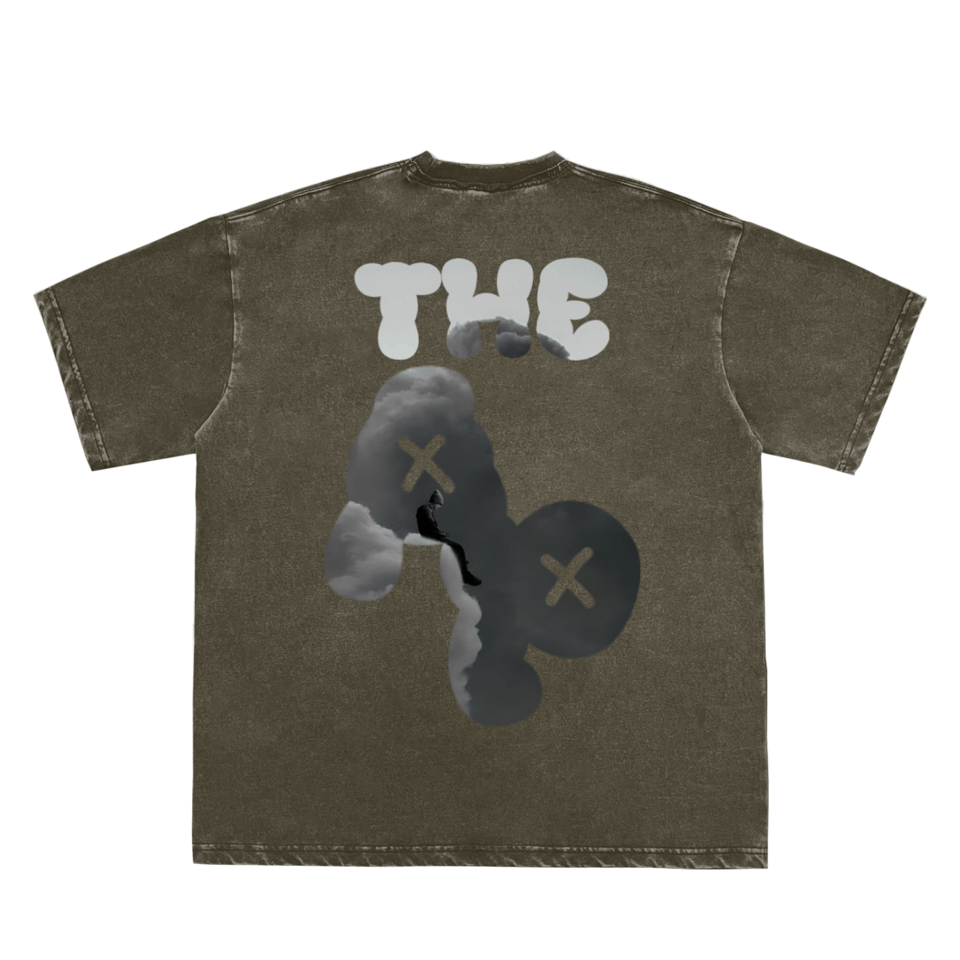 The AP Big Graphic Heavyweight Tee - Sitting on a Cloud