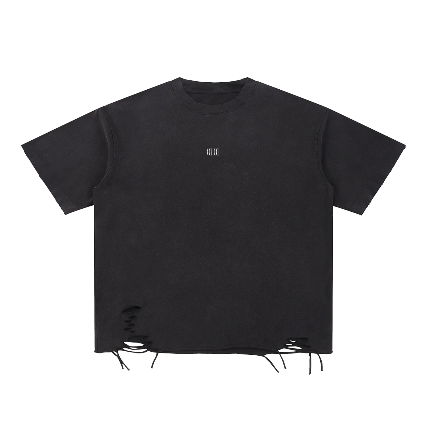 Raw-Hem Heavyweight T-Shirt - The Rebirth