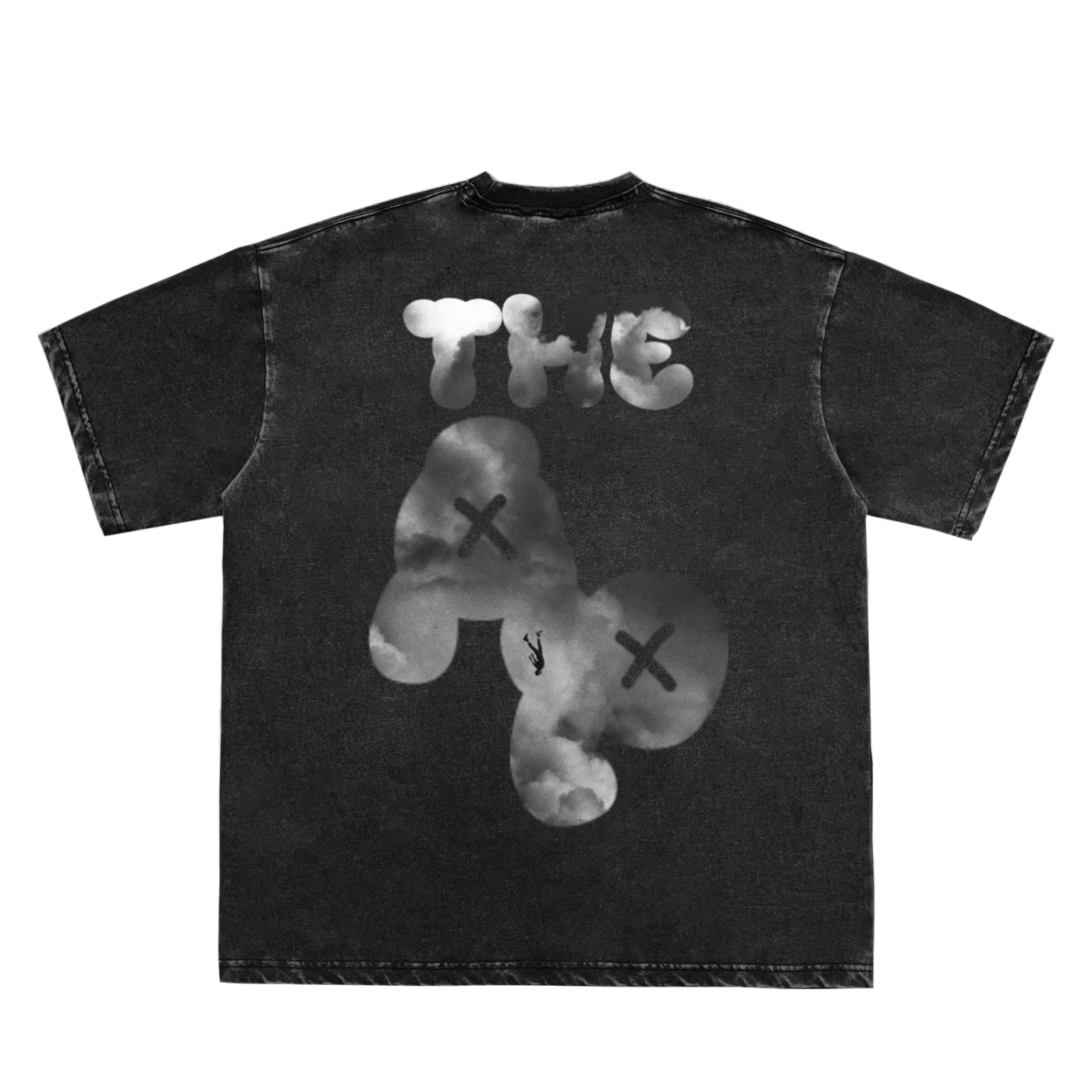 The AP Big Graphic Heavyweight Tee - Cloud Fall