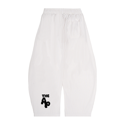 Striped Lounge Barrel Pants - The Rebirth