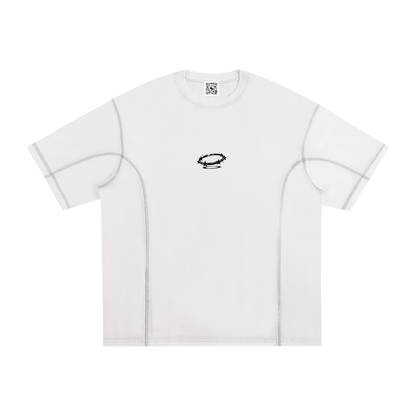 Contrast-Stitched Cotton T-Shirt