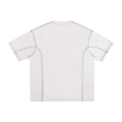 Contrast-Stitched Cotton T-Shirt