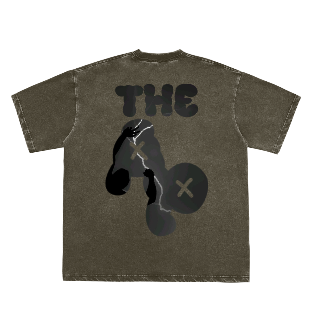 The AP Big Graphic Heavyweight Tee - Catching Lightning