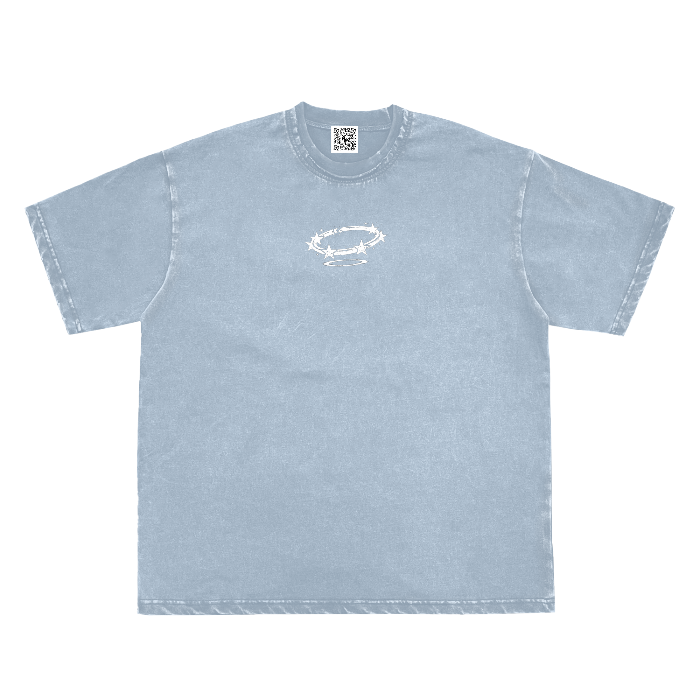 The AP Big Graphic Heavyweight Tee - Cloud Fall