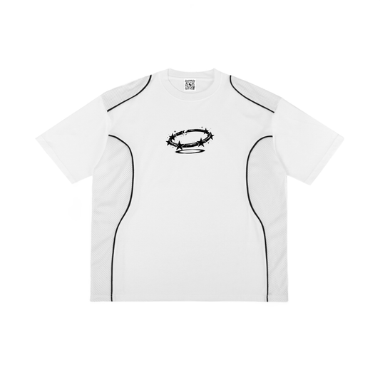 Contrast Piped Panel T-Shirt