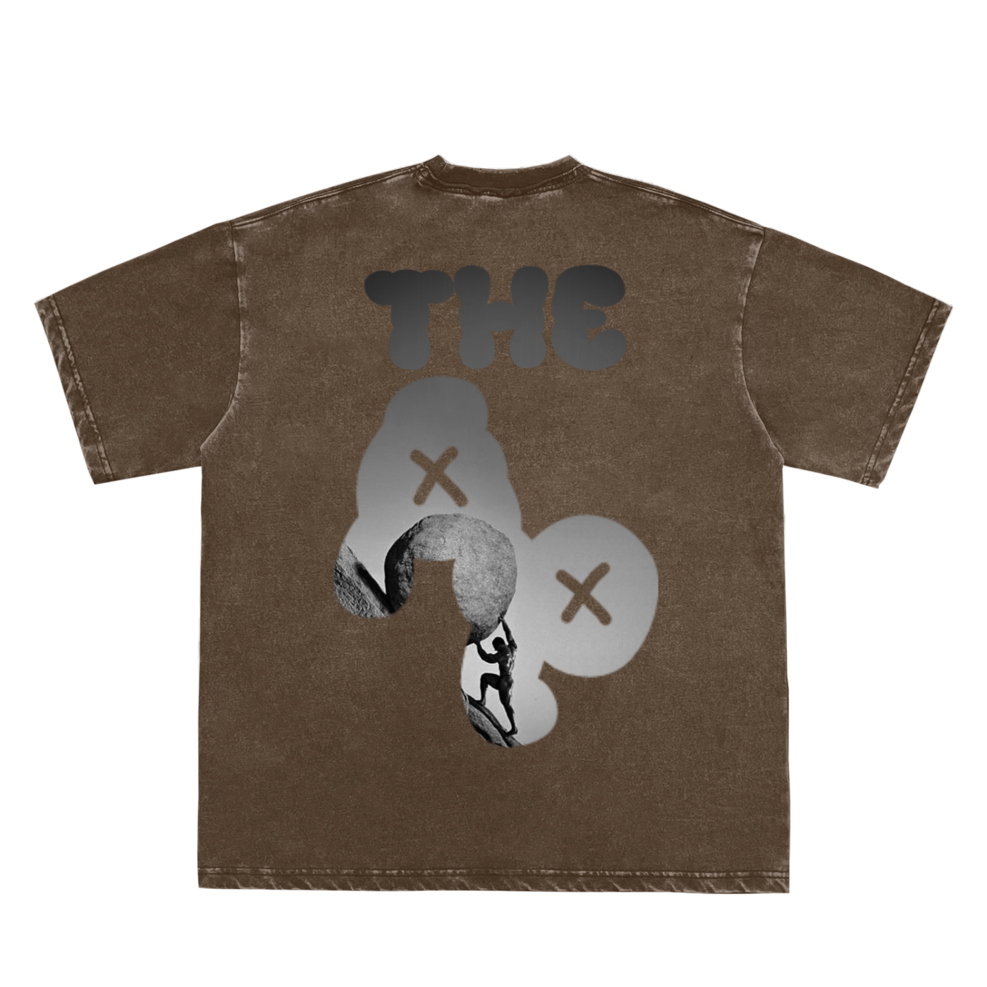 The AP Big Graphic Heavyweight Tee - Pushing Boulders