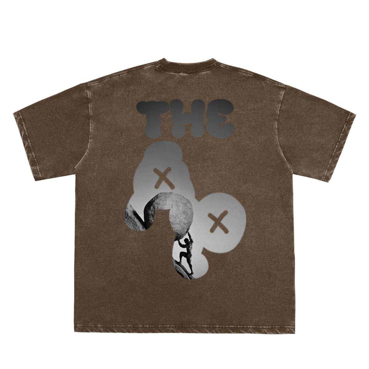 The AP Big Graphic Heavyweight Tee - Pushing Boulders