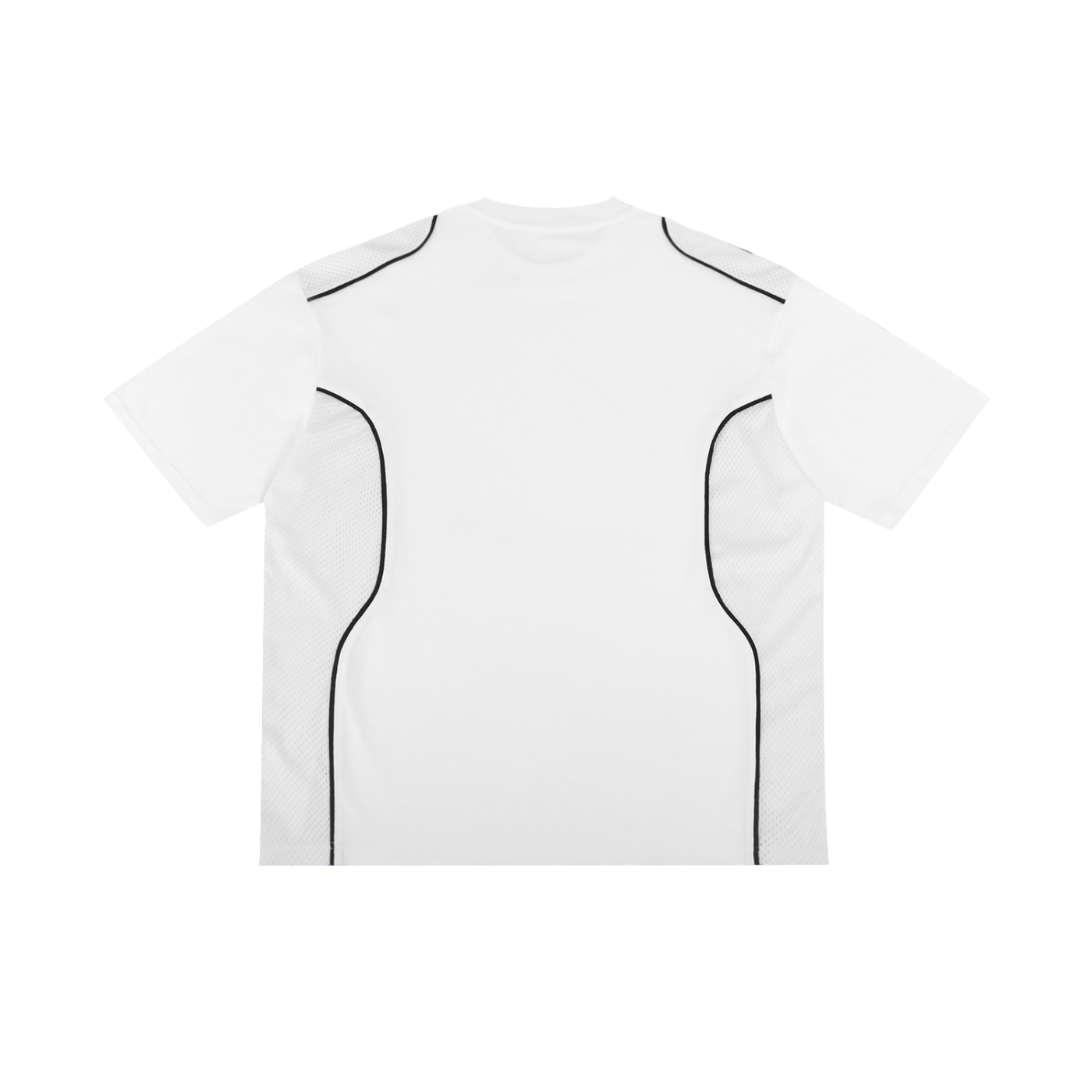 Contrast Piped Panel T-Shirt